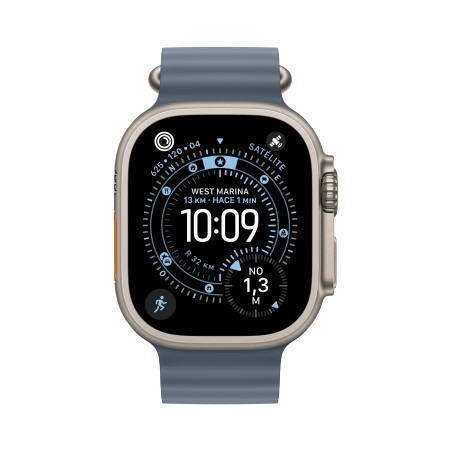 Watch Ultra 3 Cell 49mm Titanio naturale Cinturino Ocean blu oceano