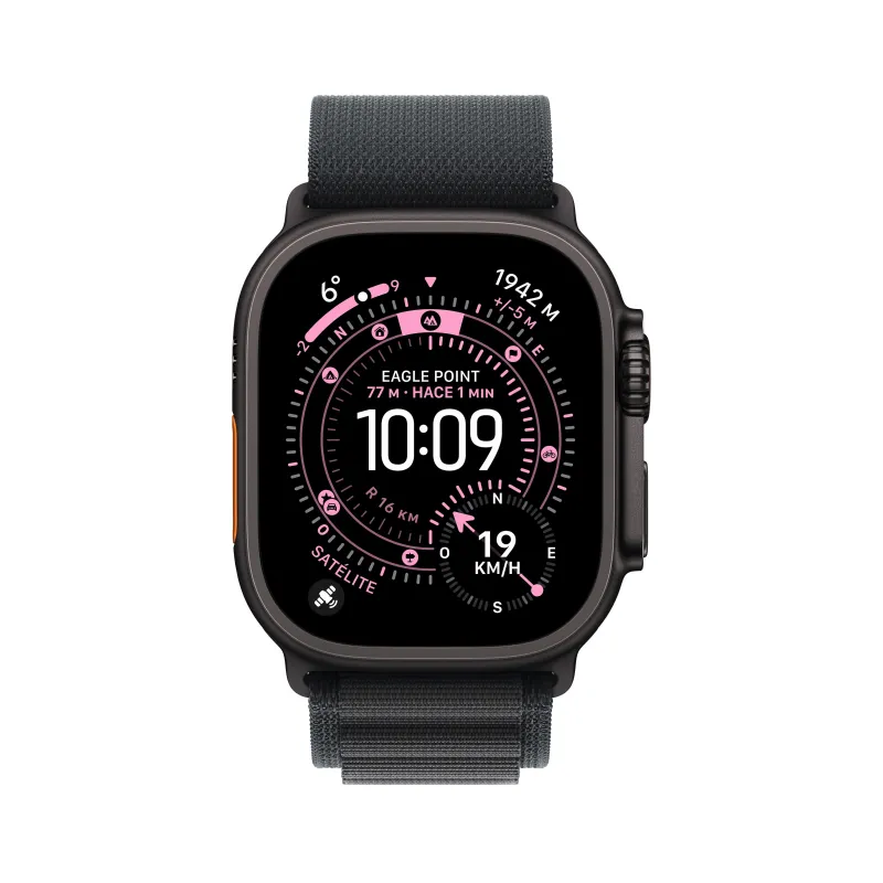 🤑 Saldi Watch Ultra 3 Cell 49mm Titanio nero siderale Cinturino Alpine Loop nero L