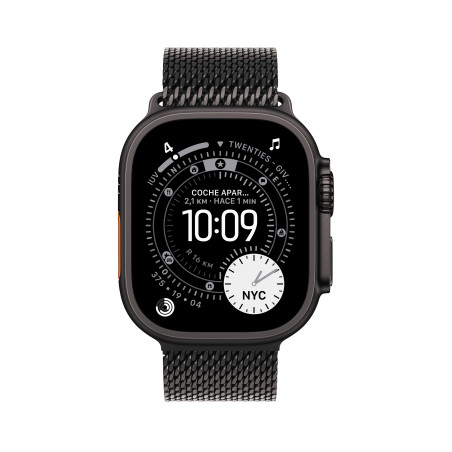 🤑 Saldi Watch Ultra 3 Cell 49mm Titanio nero siderale Cinturino Milanese nero M