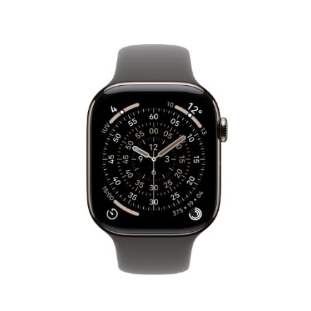 Watch 11 Cell 46mm Titanio naturale Cinturino Sport grigio pietra S/M