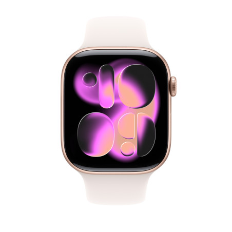 🤑 Saldi Watch 11 Cell 46 mm Oro rosa Cinturino Sport galassia M/L