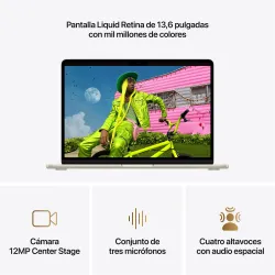 🤑 Saldi MacBook Air 13 M5 24GB 1TB Bianco estrella 9