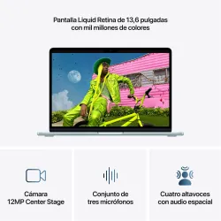 🤑 Saldi MacBook Air 13 M5 16GB 512GB Azzurro cielo 8