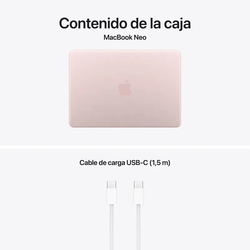 🤑 Saldi MacBook Neo A18 Pro 8GB 512GB Touch ID Rosa nuvola