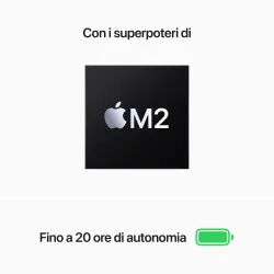 🤑 Saldi MacBook Pro 13 M2 256GB Argento Ricondizionato 3
